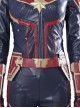 Captain Marvel Halloween Cosplay Carol Danvers Red Version Battle Suit Costume Full Set