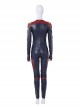 Captain Marvel Halloween Cosplay Carol Danvers Red Version Battle Suit Costume Bodysuit