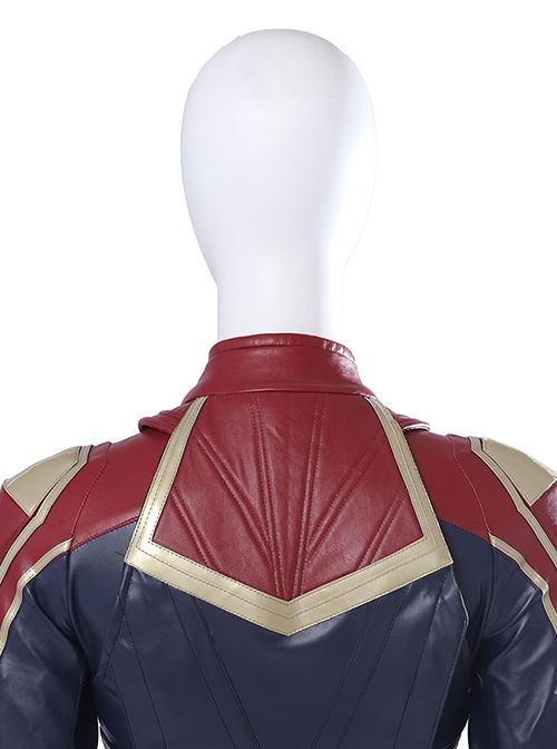 Captain Marvel Halloween Cosplay Carol Danvers Red Version Battle Suit Costume Vest