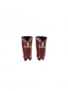 Captain Marvel Halloween Cosplay Carol Danvers Red Version Battle Suit Accessories Leg Guards