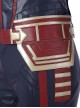 Captain Marvel Halloween Cosplay Carol Danvers Red Version Battle Suit Accessories Red Waistband