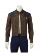 Star Wars Halloween Cosplay Han Solo Brown Jacket Suit Costume Brown Jacket