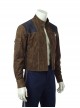 Star Wars Halloween Cosplay Han Solo Brown Jacket Suit Costume Brown Jacket