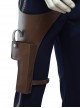 Star Wars Halloween Cosplay Han Solo Brown Jacket Suit Accessories Holster And Belts