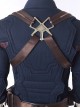 Avengers Infinity War Halloween Cosplay Captain America Steve Rogers Battle Suit Costume Full Set