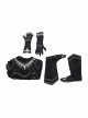 Black Panther Halloween Cosplay T'Challa Black Battle Suit Costume Set