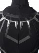 Black Panther Halloween Cosplay T'Challa Black Battle Suit Costume Black Bodysuit And Gloves