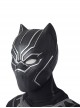 Black Panther Halloween Cosplay T'Challa Black Battle Suit Accessories Black Helmet