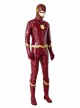 The Flash Season 4 Halloween Cosplay The Flash Barry Allen Battle Suit Costume Full Set