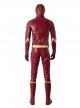 The Flash Season 4 Halloween Cosplay The Flash Barry Allen Battle Suit Costume Full Set