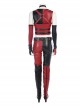 Game Batman Arkham City Halloween Cosplay Harley Quinn Costume Full Set