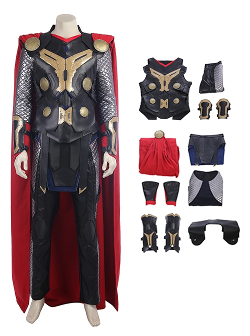 Thor The Dark World Halloween Cosplay Thor Odinson Costume Full Set