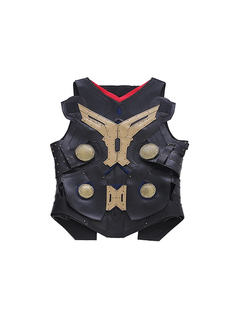 Thor The Dark World Halloween Cosplay Thor Odinson Costume Black Vest