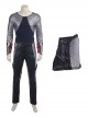 Thor The Dark World Halloween Cosplay Thor Odinson Costume Black Trousers