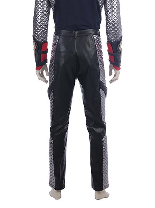 Thor The Dark World Halloween Cosplay Thor Odinson Costume Black Trousers