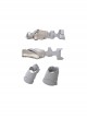 Thor Ragnarok Halloween Cosplay Valkyrie Gray Battle Suit Accessories Wrist Guards And Gloves