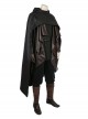 Star Wars The Last Jedi Halloween Cosplay Luke Skywalker Costume Black Cloak Full Set