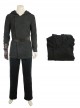 Star Wars The Last Halloween Cosplay Jedi Luke Skywalker Black Cloak Suit Costume Black Sweater