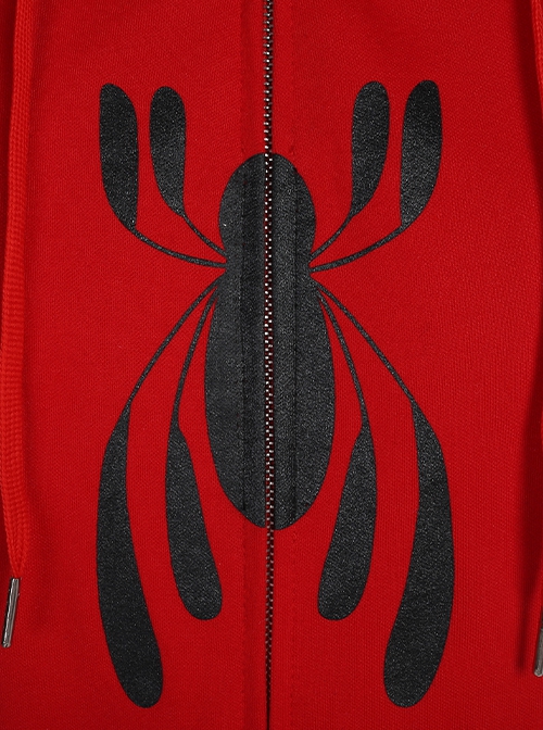 Spider-Man Homecoming Halloween Cosplay Spider-Man Peter Parker Costume Sleeveless Hoodie