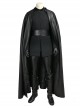 Star Wars The Last Jedi Halloween Cosplay Kylo Ren Black Cloak Suit Costume Black Trousers