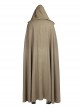 Star Wars The Last Jedi Halloween Cosplay Luke Skywalker Costume Khaki Cloak Full Set