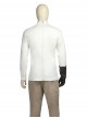 Star Wars The Last Jedi Luke Halloween Cosplay Skywalker Khaki Cloak Suit Costume White Bottoming Top