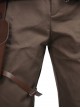 Star Wars The Last Jedi Halloween Cosplay Poe Dameron Costume Brown Trousers