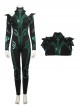 Thor Ragnarok Halloween Cosplay Death Goddess Hela Style B Costume Black Bodysuit