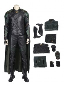 Thor Ragnarok Halloween Cosplay Loki Battle Suit Costume Full Set