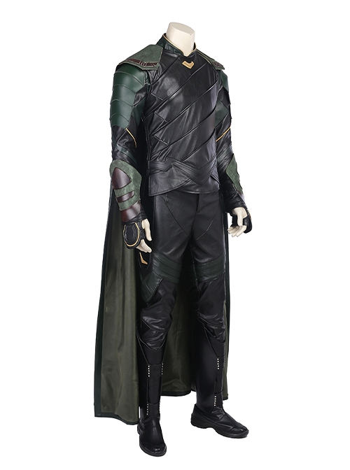 Thor Ragnarok Halloween Cosplay Loki Battle Suit Costume Full Set