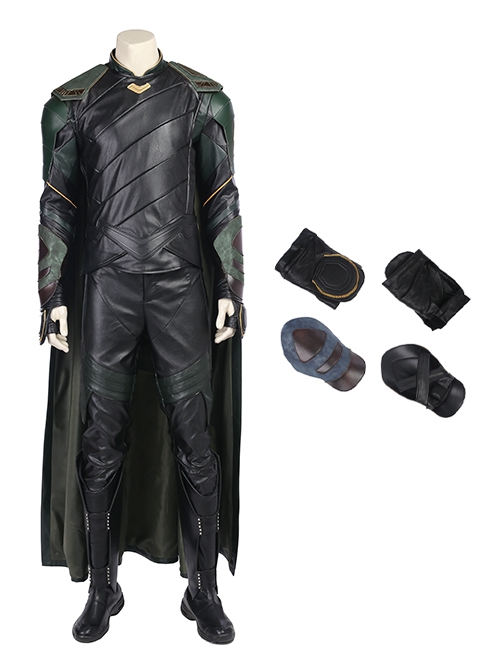 Thor Ragnarok Halloween Cosplay Loki Battle Suit Accessories Gloves And Wrist Guards