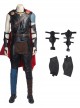 Thor Ragnarok Halloween Cosplay Thor Odinson Black Vest Battle Suit Accessories Black Wrist Guards