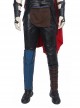 Thor Ragnarok Halloween Cosplay Thor Odinson Black Vest Battle Suit Accessories Leg Guard And Binding Bands