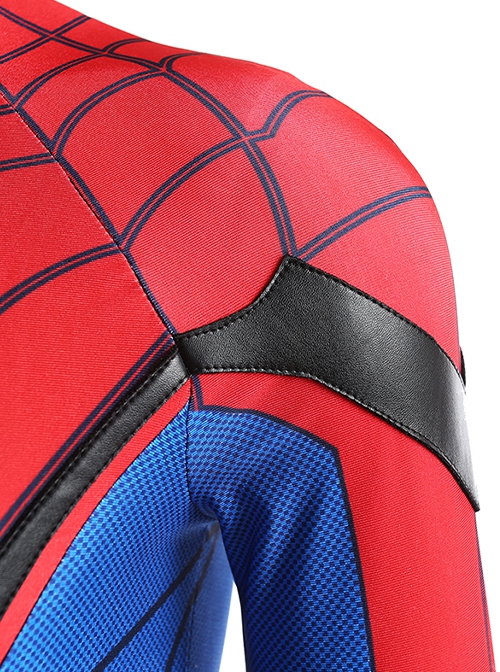 Spider-Man Homecoming Halloween Cosplay Spider-Man Peter Parker Costume Bodysuit Full Set