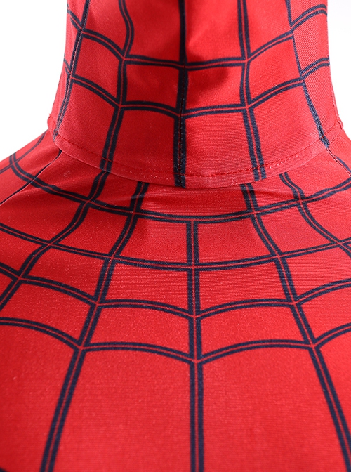 Spider-Man Homecoming Halloween Cosplay Spider-Man Peter Parker Costume Bodysuit Full Set