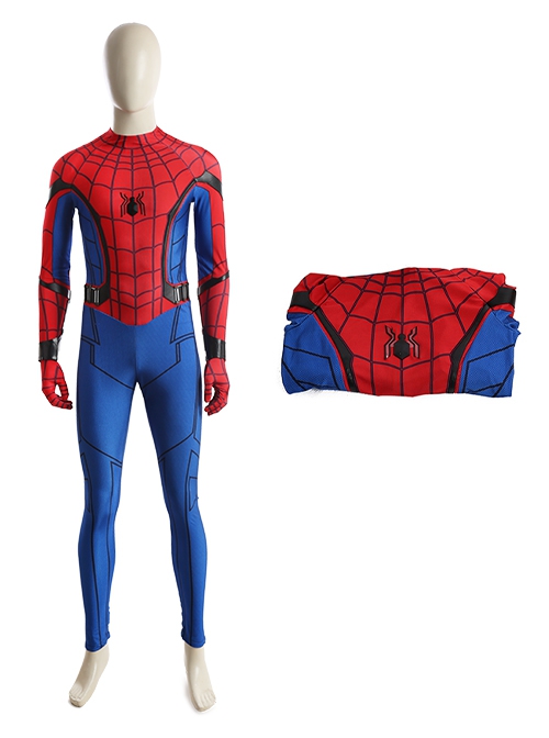 Spider-Man Homecoming Halloween Cosplay Spider-Man Peter Parker Costume Bodysuit