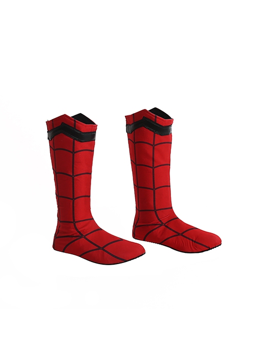 Spider-Man Homecoming Halloween Cosplay Spider-Man Peter Parker Accessories Red Boots