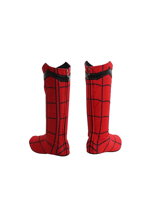 Spider-Man Homecoming Halloween Cosplay Spider-Man Peter Parker Accessories Red Boots