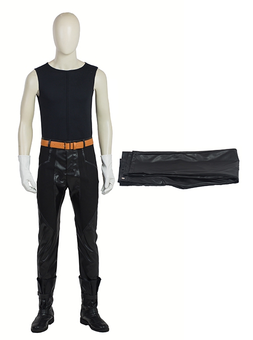 Japanese Anime Fullmetal Alchemist Halloween Cosplay Edward Elric Costume Black Pants