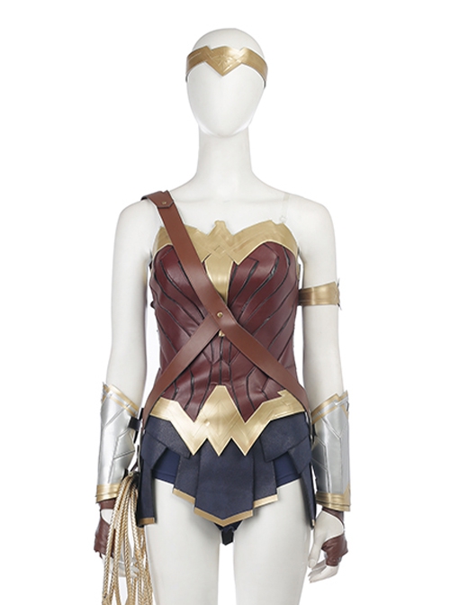 Justice League Halloween Cosplay Wonder Woman Diana Prince Upgraded Version Accessories Golden Headwear