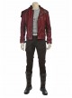 Guardians Of The Galaxy Vol 2 Halloween Cosplay Star-Lord Peter Jason Quill Costume Red Short Jacket Full Set