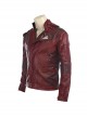 Guardians Of The Galaxy Vol 2 Halloween Cosplay Star-Lord Peter Jason Quill Red Short Jacket Version Costume Jacket