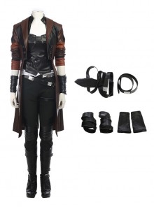 Guardians Of The Galaxy Vol 2 Halloween Cosplay Gamora Battle Suit Accessories Glove And Wrist Guards And Belt Components