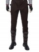 Guardians Of The Galaxy Vol 2 Halloween Cosplay Star-Lord Peter Jason Quill Red Long Windbreaker Suit Accessories Boots And Leg Guards