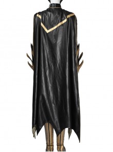 Game Batman Arkham Knight Halloween Cosplay Batgirl Same Black Cloak Costume