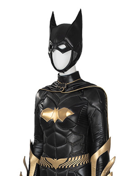 Game Batman Arkham Knight Halloween Cosplay Batgirl Same Black Headgear Costume