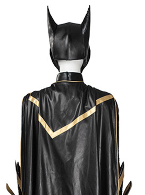 Game Batman Arkham Knight Halloween Cosplay Batgirl Same Black Headgear Costume