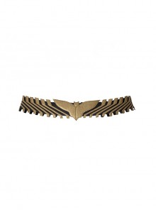 Game Batman Arkham Knight Halloween Cosplay Batgirl Accessories Golden Waistband