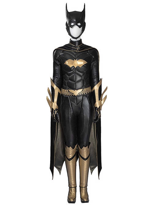 Game Batman Arkham Knight Halloween Cosplay Batgirl Accessories Golden Waistband