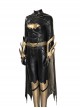 Game Batman Arkham Knight Halloween Cosplay Batgirl Same Black Bodysuit Costume